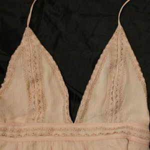 Hommage boho long summer dress